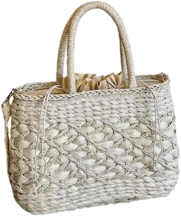 Handmade Straw Large Beach Bag